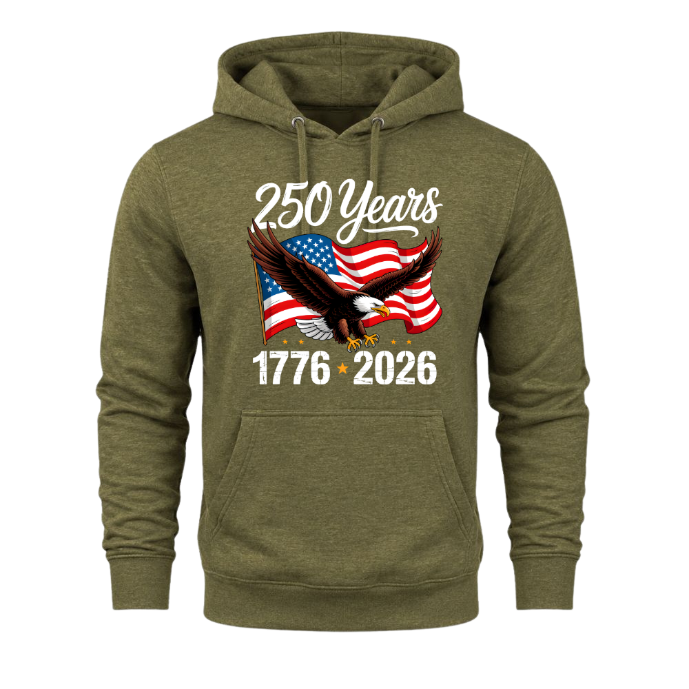 USA Eagle 1776 2026 250th Anniversary - Hoodie