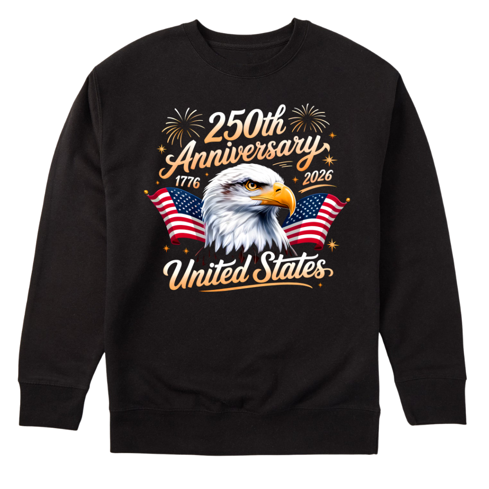 250th Anniversary USA Eagle 1776-2026 - Sweater