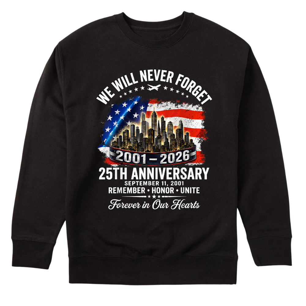 5th Anniversary 9/11 Never Forget - Sweater