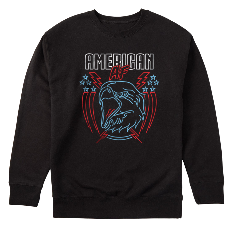 American AF Eagle Patriotic - Sweater