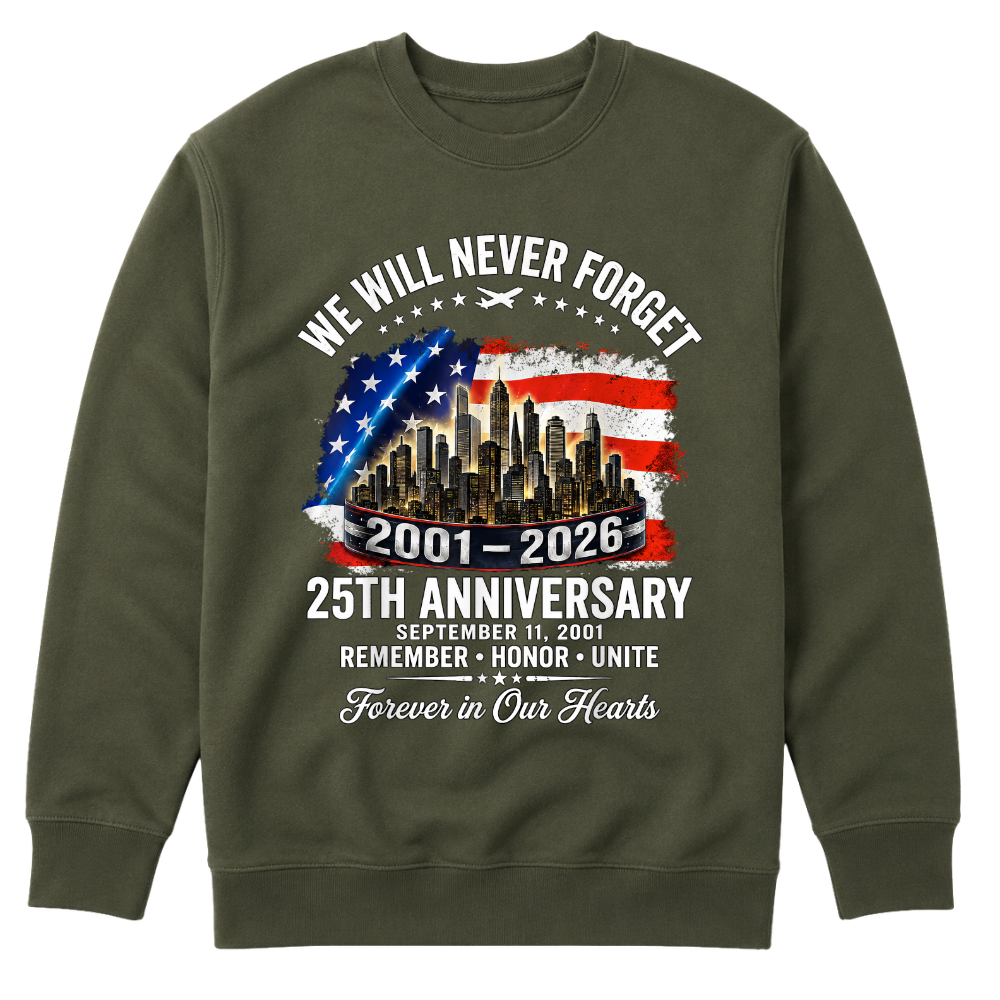5th Anniversary 9/11 Never Forget - Sweater