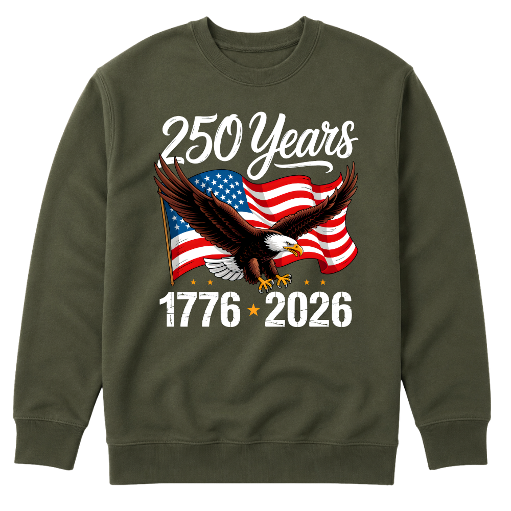 USA Eagle 1776 2026 250th Anniversary - Sweater