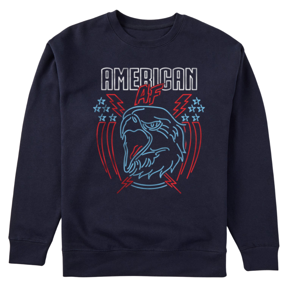 American AF Eagle Patriotic - Sweater
