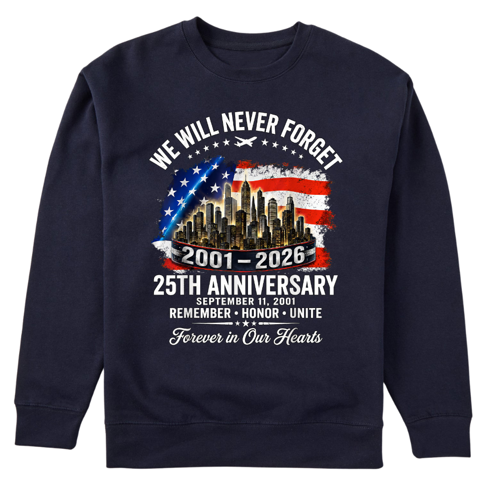 5th Anniversary 9/11 Never Forget - Sweater