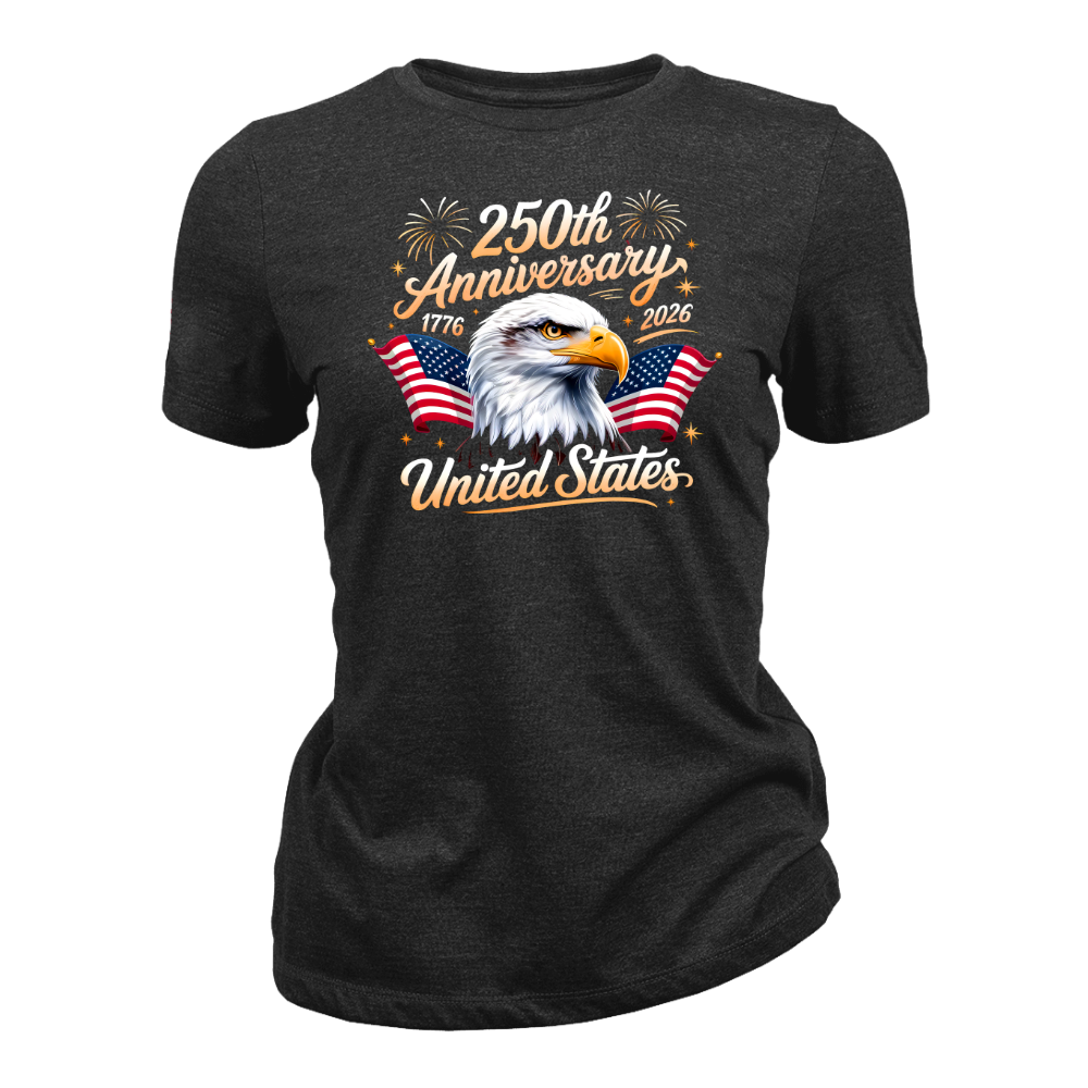 250th Anniversary USA Eagle 1776-2026 - Women T-Shirt