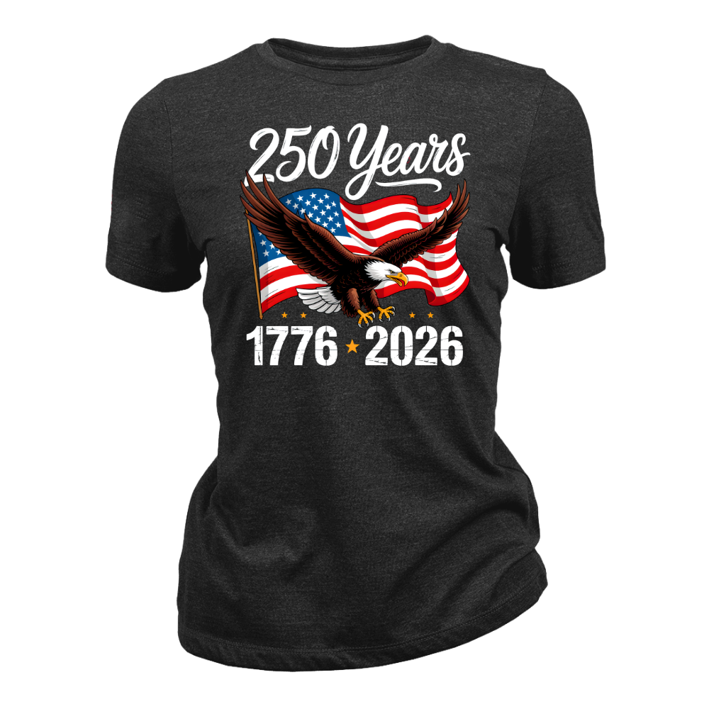 USA Eagle 1776 2026 250th Anniversary - Women T-Shirt