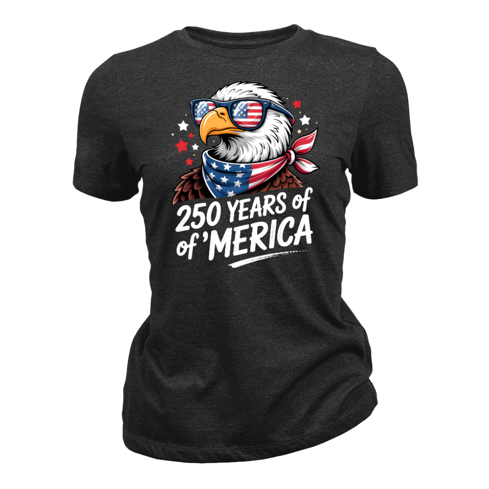 250 Years America Flag 1776 2026 USA - Women T-Shirt