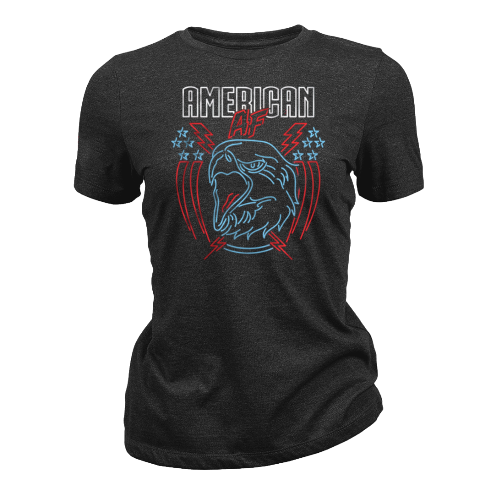 American AF Eagle Patriotic - Women T-Shirt