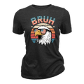 Patriotic Eagle Bruh, Funny American Flag - Women T-Shirt