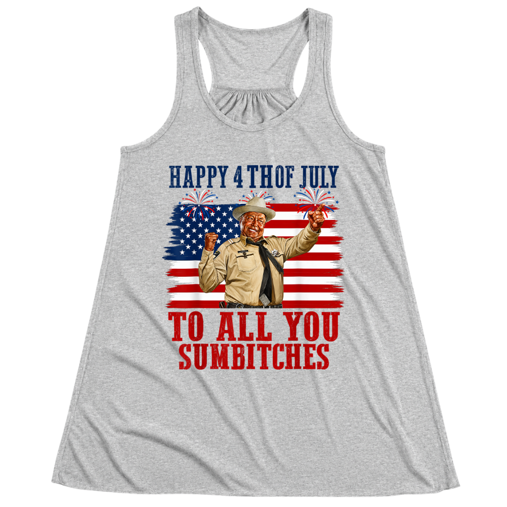 4th Of July Design To All you Subitches Patriotic Celebration USA - Women Tank Top