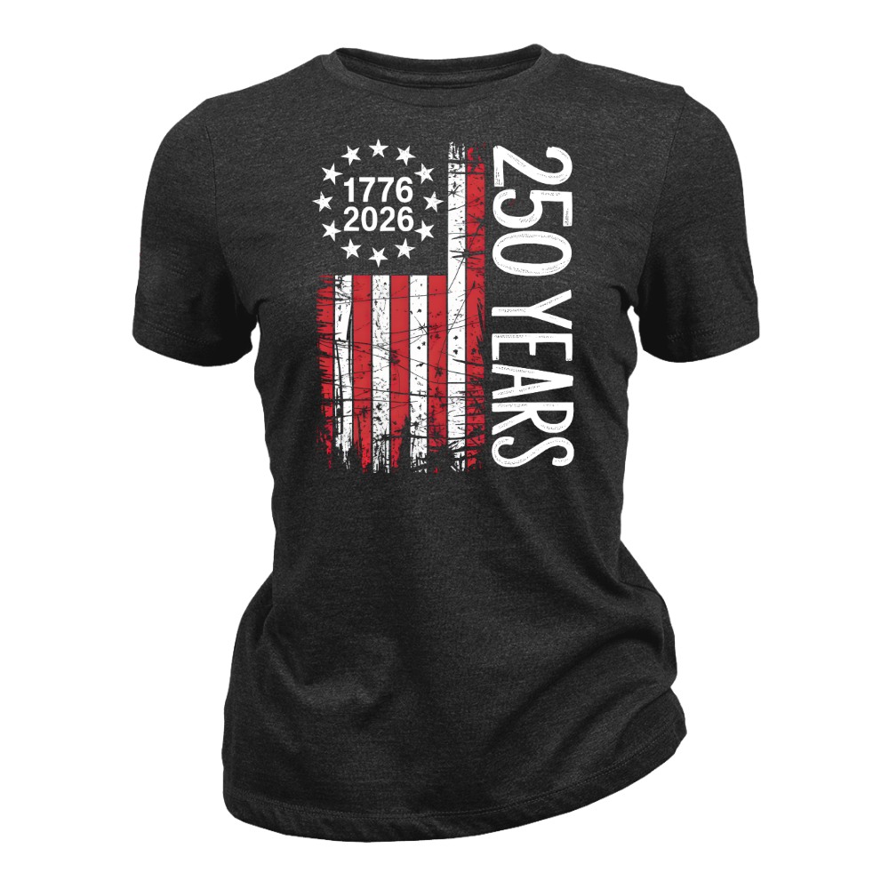 America Flag 1776 2026 USA 250 Years - Women T-Shirt