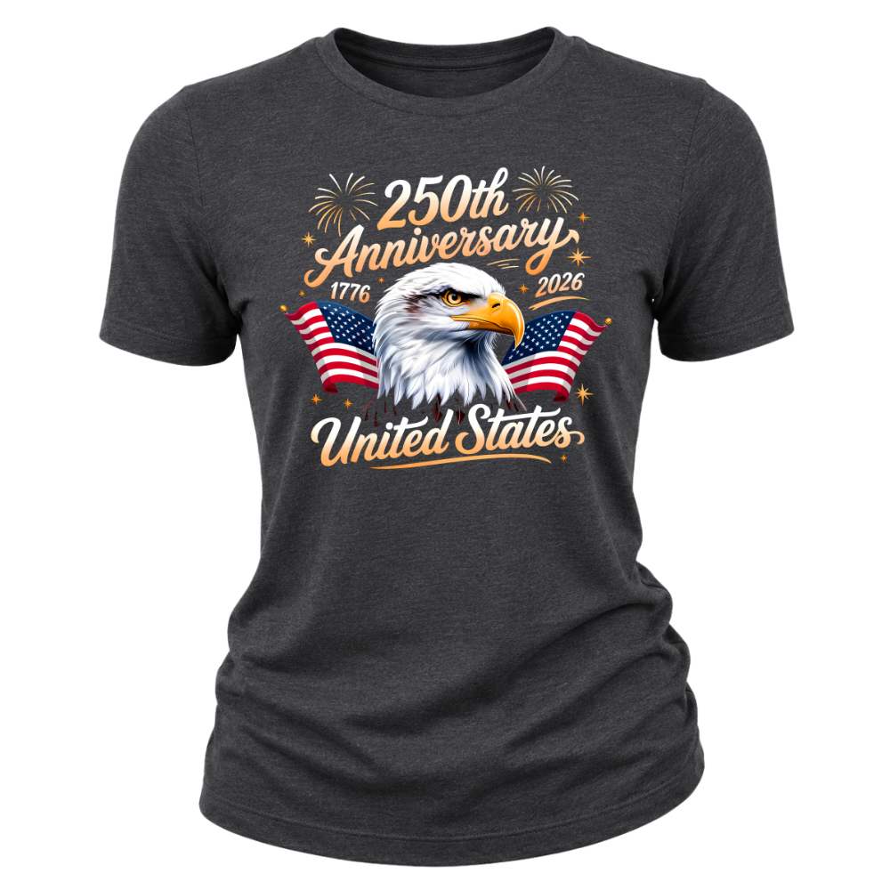 250th Anniversary USA Eagle 1776-2026 - Women T-Shirt