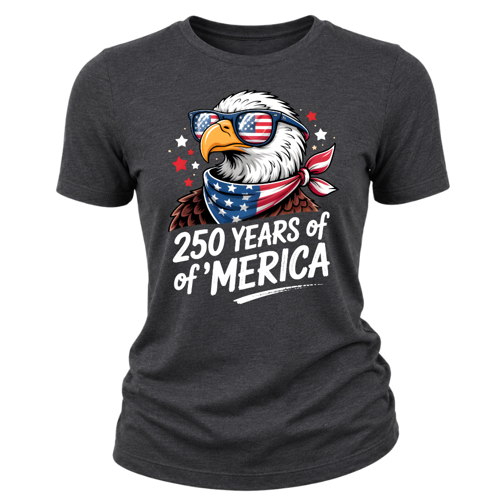 250 Years America Flag 1776 2026 USA - Women T-Shirt