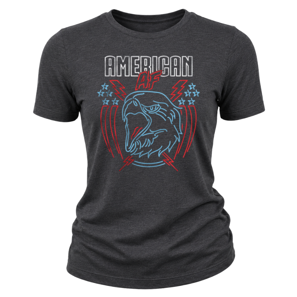 American AF Eagle Patriotic - Women T-Shirt