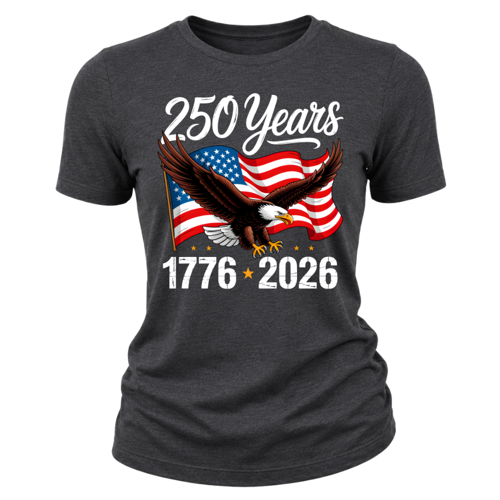 USA Eagle 1776 2026 250th Anniversary - Women T-Shirt