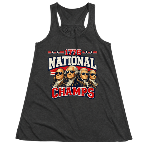 1776 National Champs Founding Fathers Patriotic America - Women Tank Top