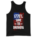 1776 Percent Sure I’m Drinking - Tank Top