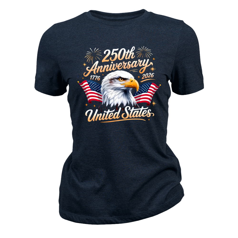 250th Anniversary USA Eagle 1776-2026 - Women T-Shirt