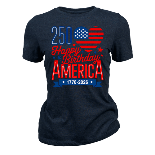 250th Birthday America 1776 2026 USA - Women T-Shirt