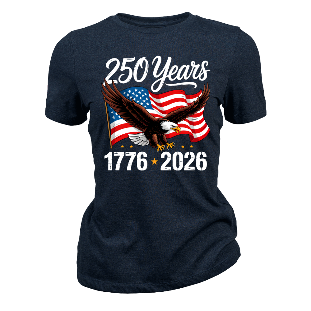 USA Eagle 1776 2026 250th Anniversary - Women T-Shirt