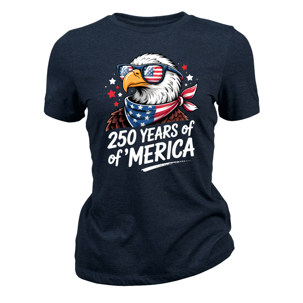 250 Years America Flag 1776 2026 USA - Women T-Shirt
