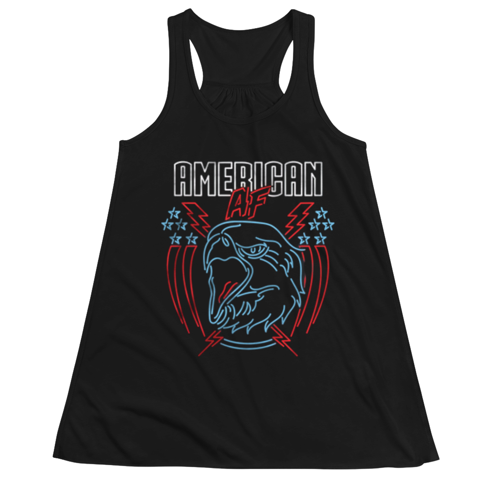American AF Eagle Patriotic - Women Tank Top
