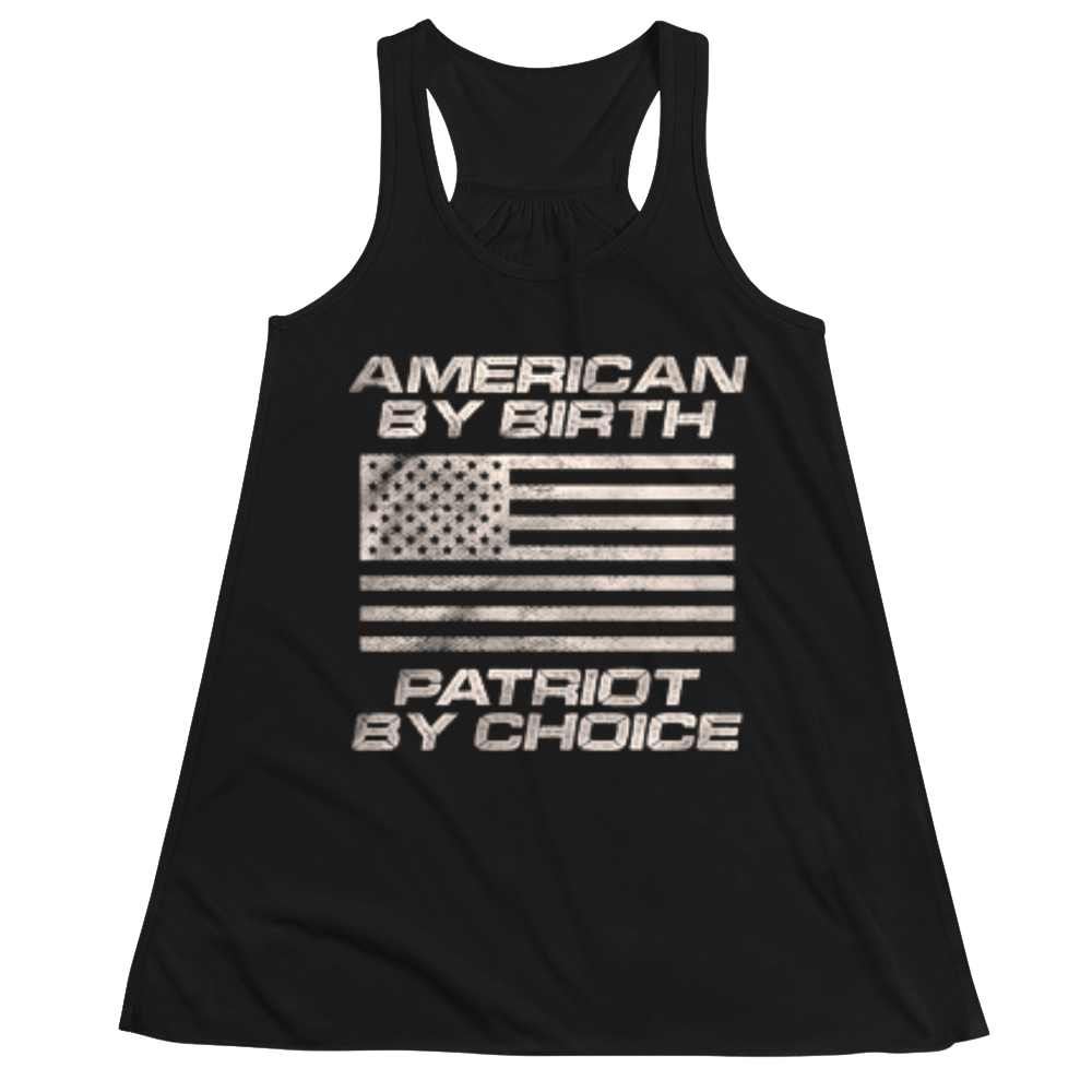 American By Birth Patriot By Choice - Women Tank Top