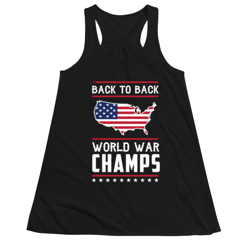 Back To Back World War Champs - Women Tank Top