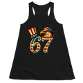67 Patriotic Eagle Six Seven Meme Vintage American Flag - Women Tank Top