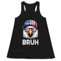 Patriotic Eagle Bruh 4th of July USA Flag - Women Tank Top