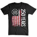 America Flag 1776 2026 USA 250 Years - T-Shirt