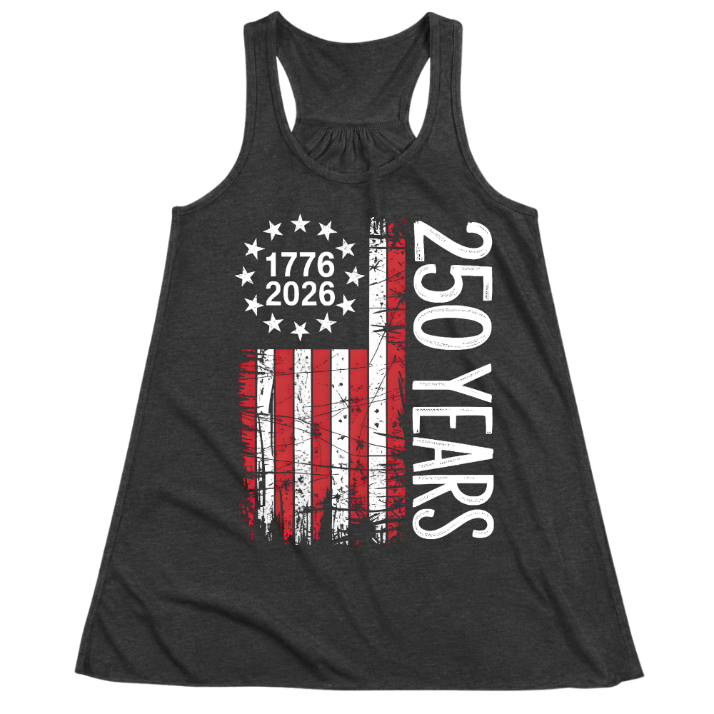America Flag 1776 2026 USA 250 Years - Women Tank Top