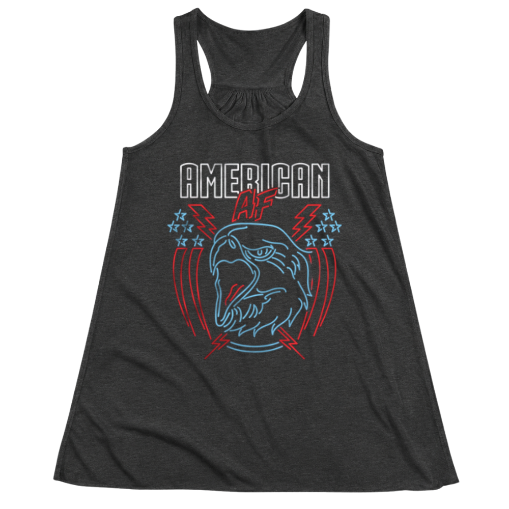 American AF Eagle Patriotic - Women Tank Top