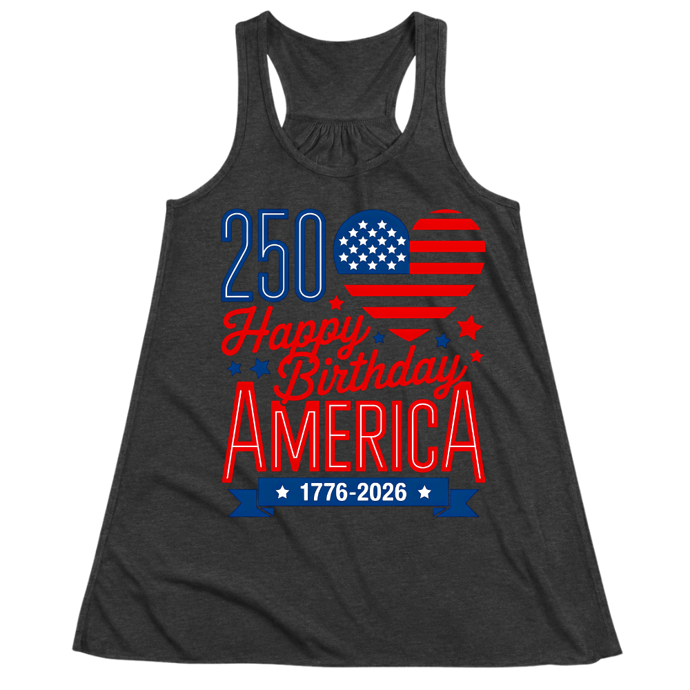 250th Birthday America 1776 2026 USA - Women Tank Top