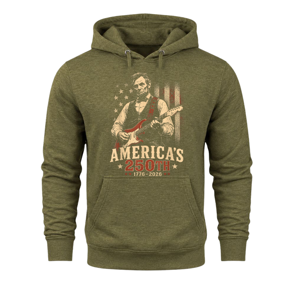 Vintage 250 Anniversary USA 4th Of July Patriotic - Hoodie