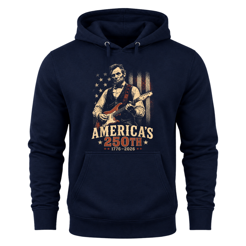 Vintage 250 Anniversary USA 4th Of July Patriotic - Hoodie