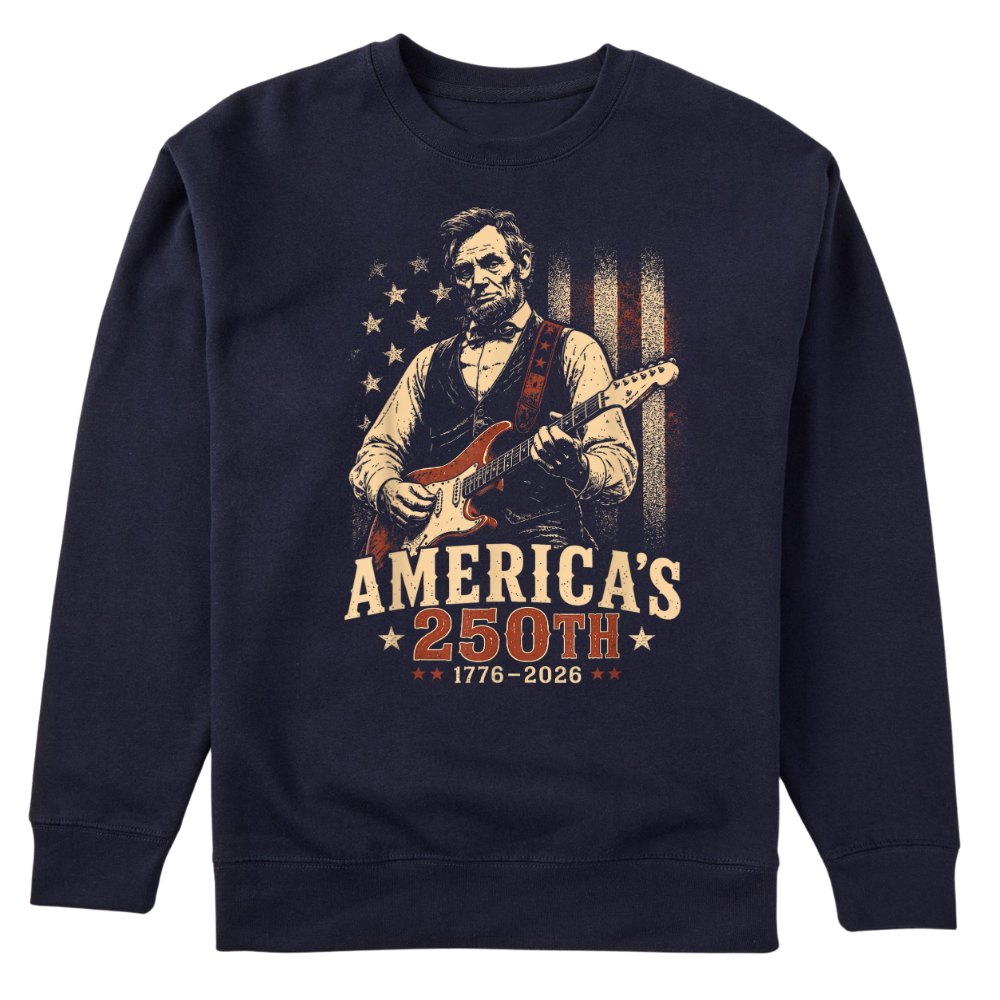 Vintage 250 Anniversary USA 4th Of July Patriotic - Sweater