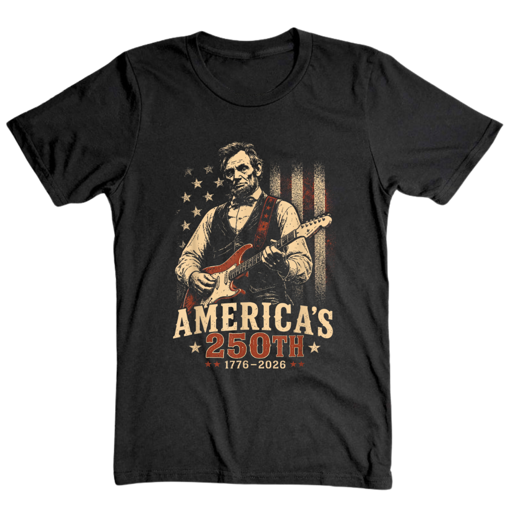 Vintage 250 Anniversary USA 4th Of July Patriotic - T-Shirt