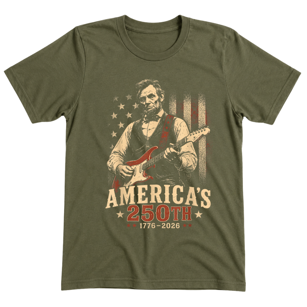 Vintage 250 Anniversary USA 4th Of July Patriotic - T-Shirt
