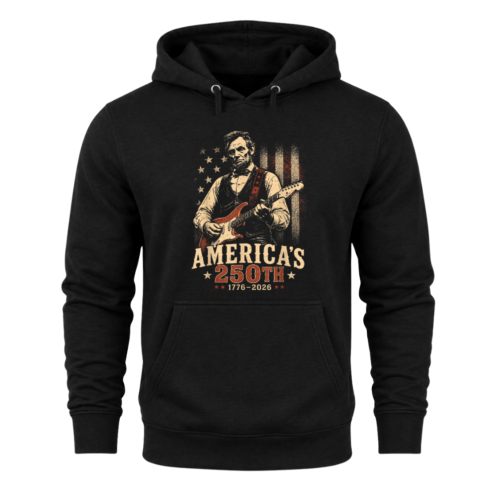 Vintage 250 Anniversary USA 4th Of July Patriotic - Hoodie