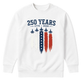 250 Years 1776 2026 Jets USA Flag - Sweater