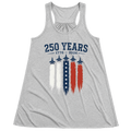250 Years 1776 2026 Jets USA Flag - Women Tank Top