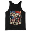 250 Years America Anniversary 250th Trump Washington Vintage - Tank Top