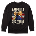 America 250 Years Trump Washington Patriotic - Sweater