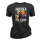 America 250 Years Trump Washington Patriotic - Women T-Shirt