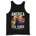 America 250 Years Trump Washington Patriotic - Tank Top