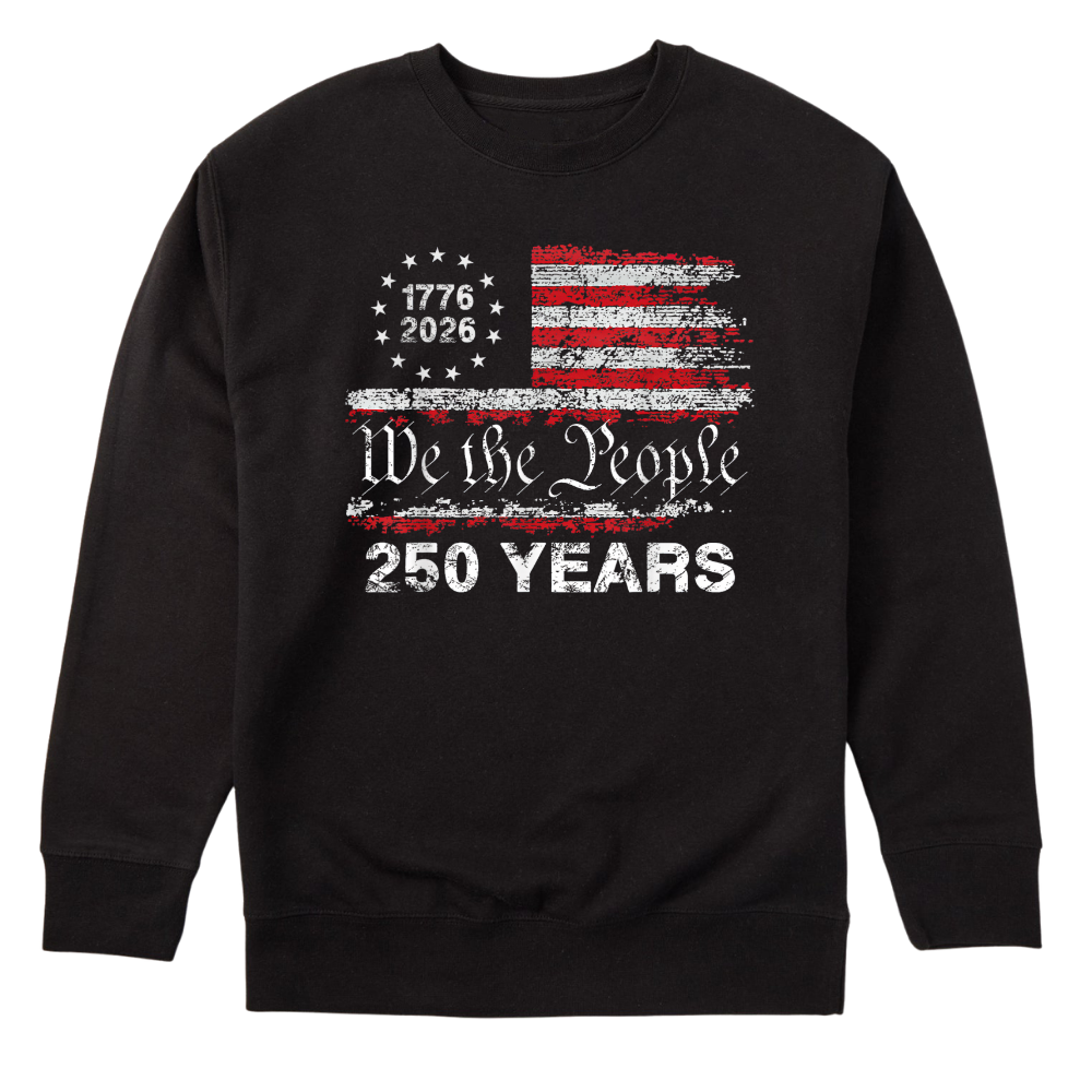 We The People America 250 Years Anniversary Patriotic - Sweater