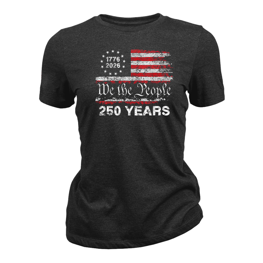 We The People America 250 Years Anniversary Patriotic - Women T-Shirt