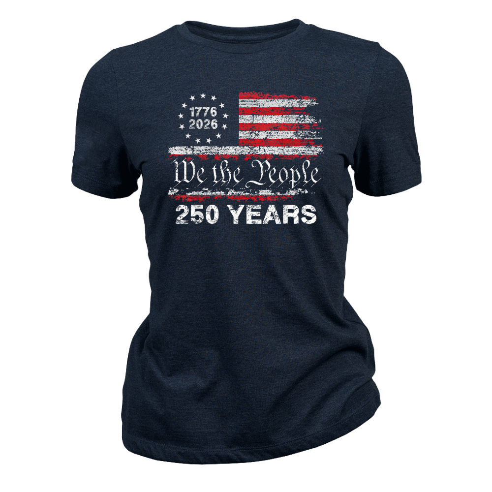 We The People America 250 Years Anniversary Patriotic - Women T-Shirt