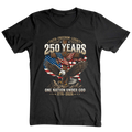 Faith Freedom Legacy Eagle America 250 Years Anniversary - T-Shirt